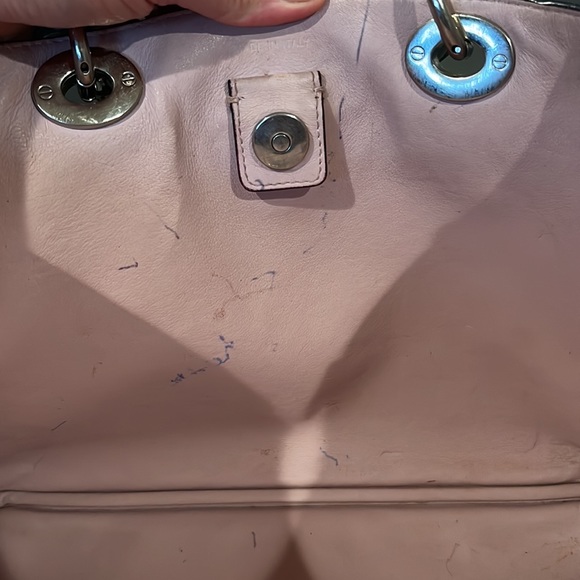 Authentic Dior Women Handbag Diorissimo Gray Leather - Picture 7 of 14